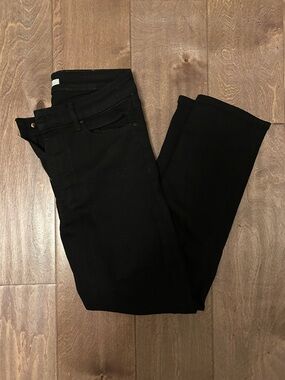 Fidelity Denim Black High-Rise Jeans